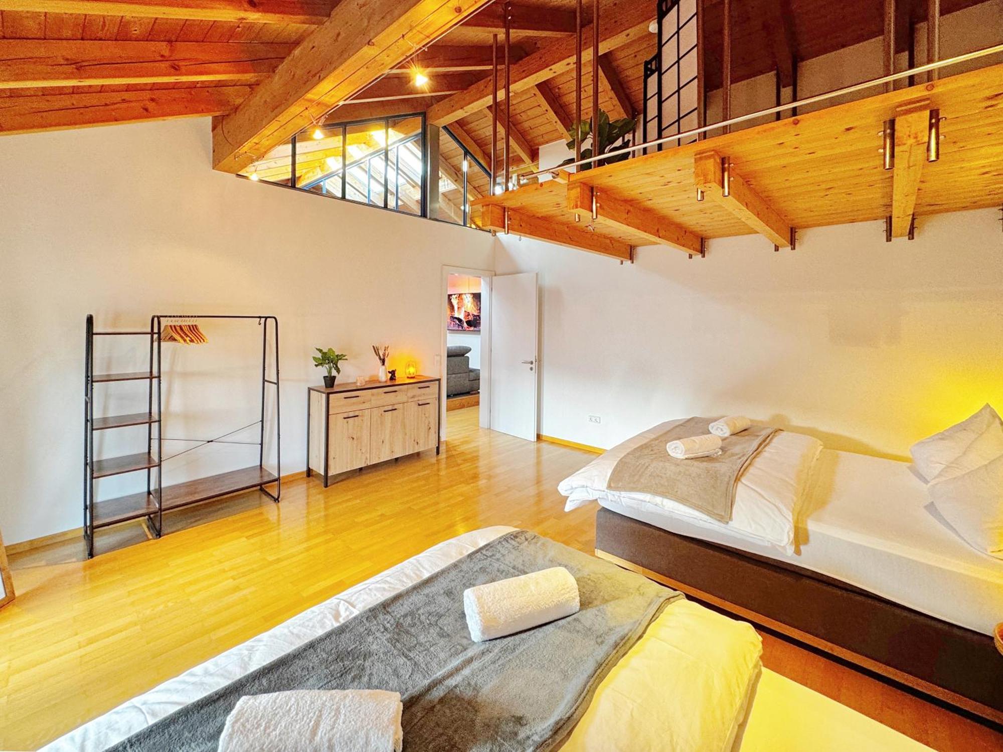 !Goldpath! Loft - Exclusiv - Xxl - Central - Sauna - Tiefgarage - Cozy Waldkirchen Dış mekan fotoğraf